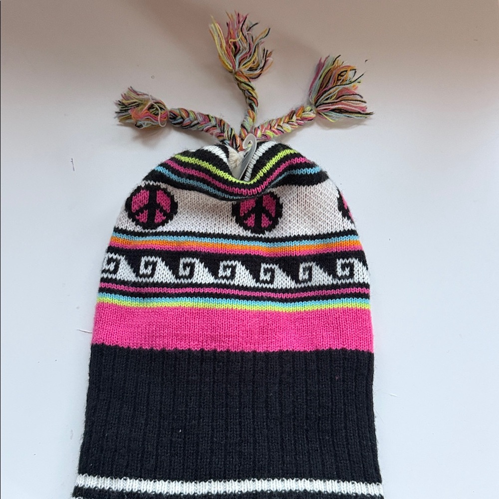 💕 5/$25💕 The Children's Place Multicolor Peace Knit Beanie